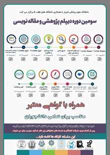 سومین دوره دیپلم پژوهشی و مقاله نویسی 